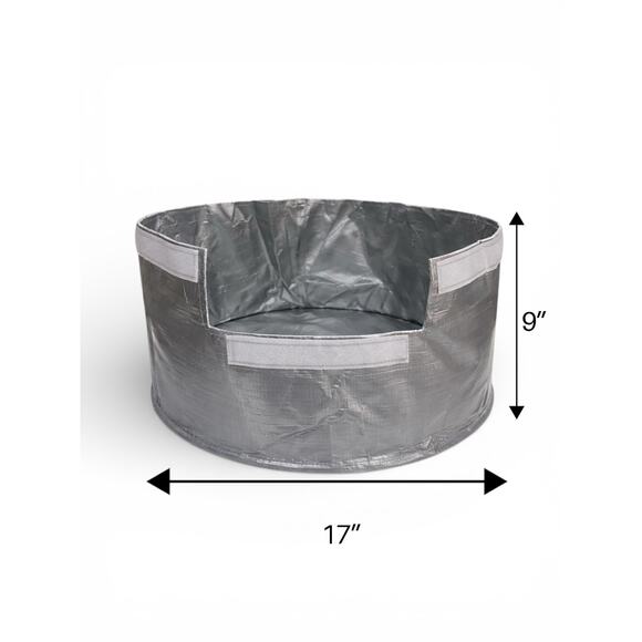 Reusable Cat Litter Box Liners 3-Pack Leak Proof with Handles Velcro Fits 17"x9" - Picture 3 of 8